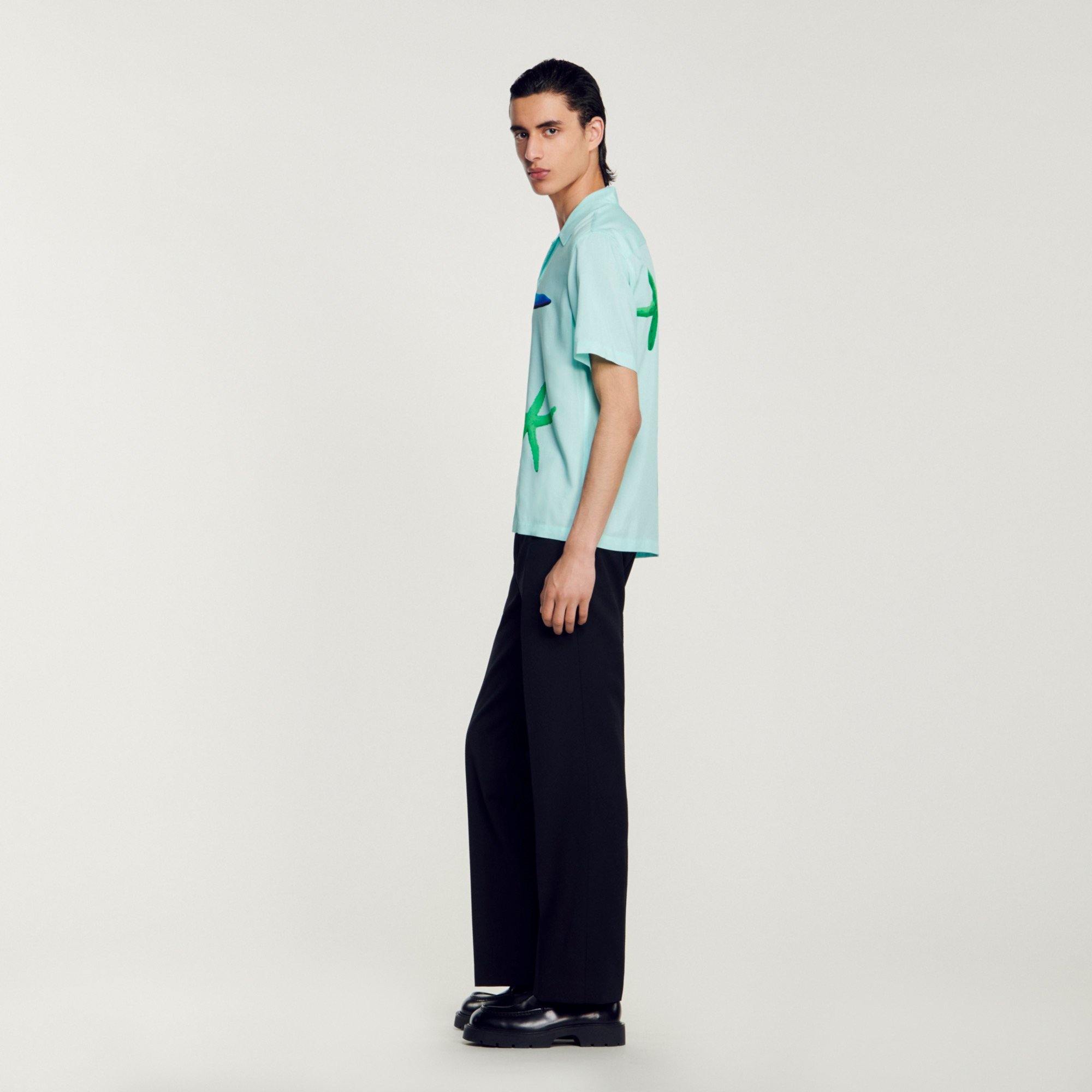 Chemise imprime etoiles de mer