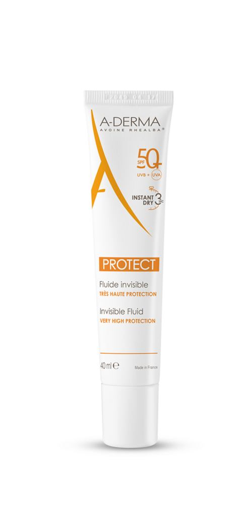 A-DERMA PROTECT Fluide invisible<br>40 ml, SPF50+