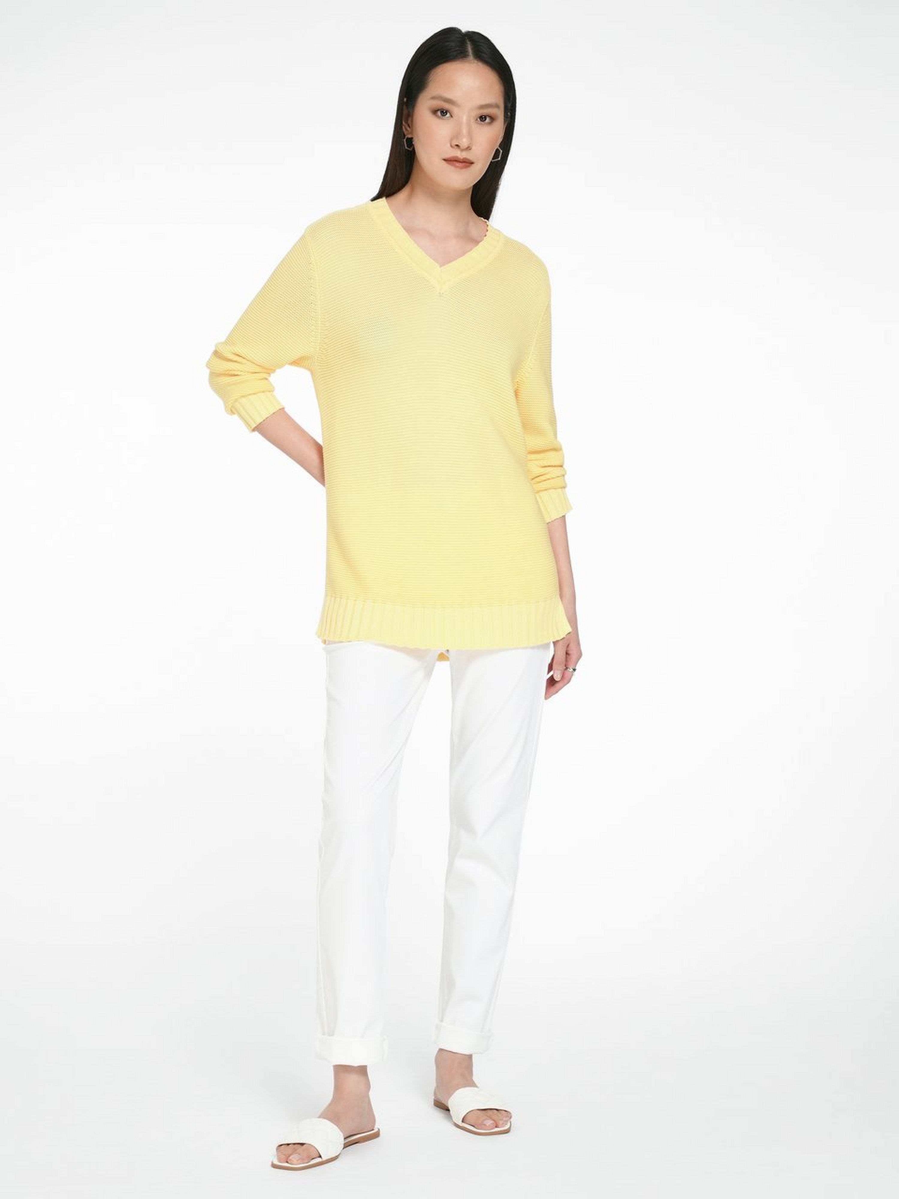 V-Pullover