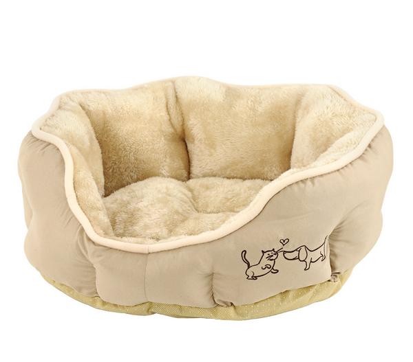 Dehner Lieblinge Kuschelbett Sammy, oval,
