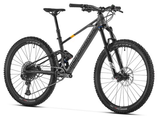 VTT Électrique Tout Suspendu Enfant Mondraker F-Play 26 Sram SX Eagle 12V Gris 2025