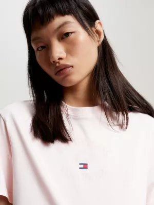 Camiseta Jersey Relaxed Fit com Logo
