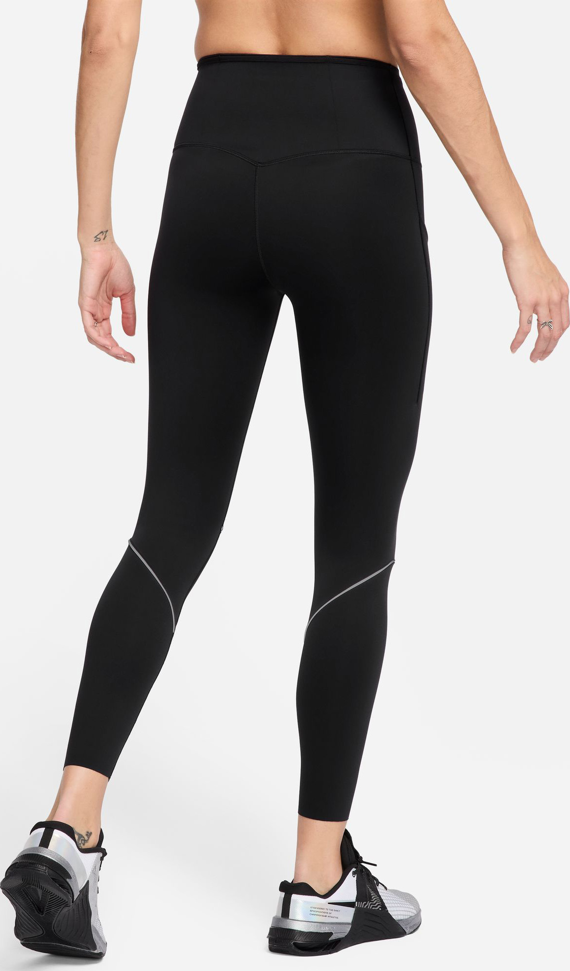 Go High-Waisted 7/8 Tights Dame 010/Black