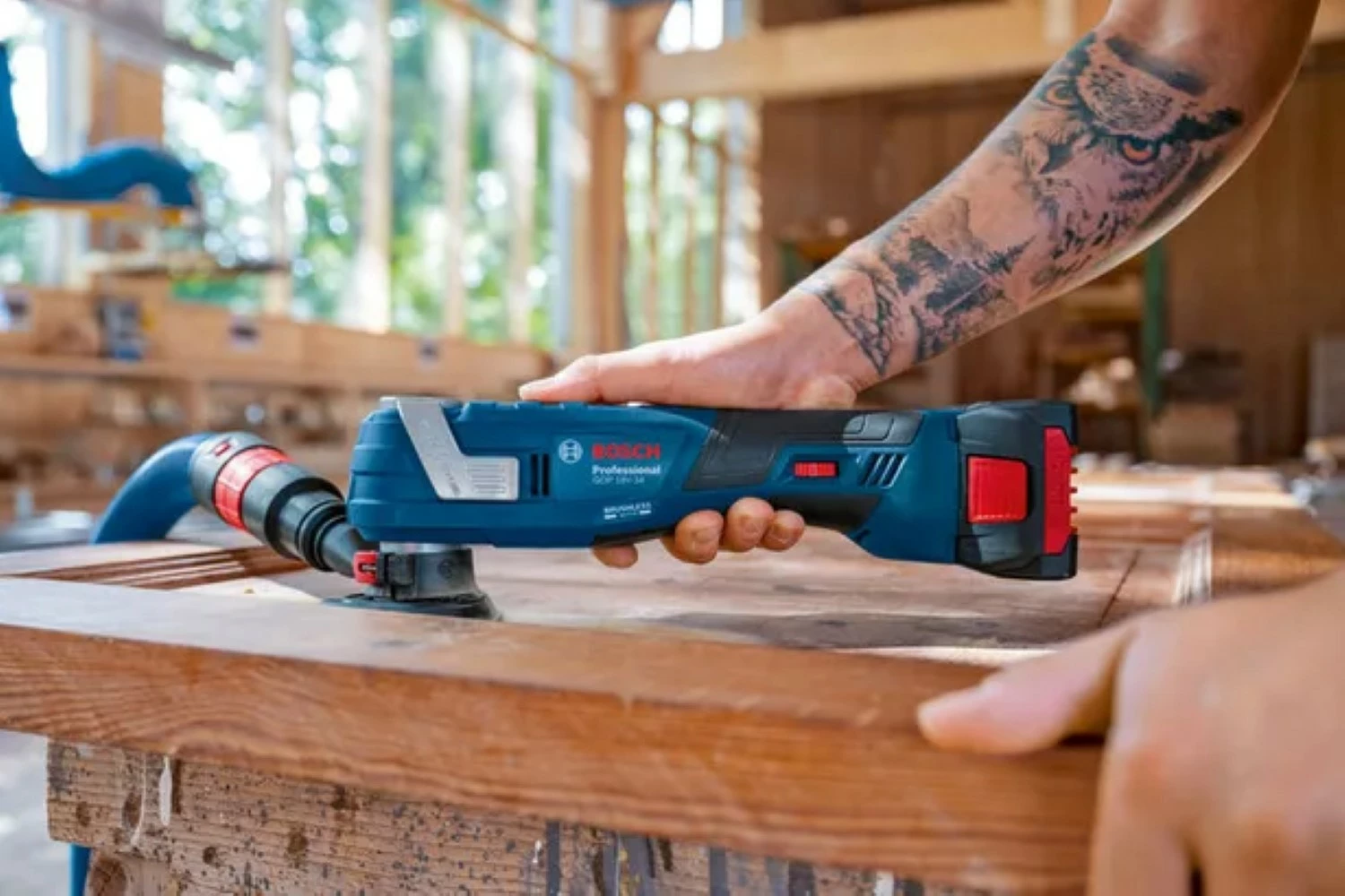 Bosch GOP 18V-34 Accu Multitool Body L-Boxx