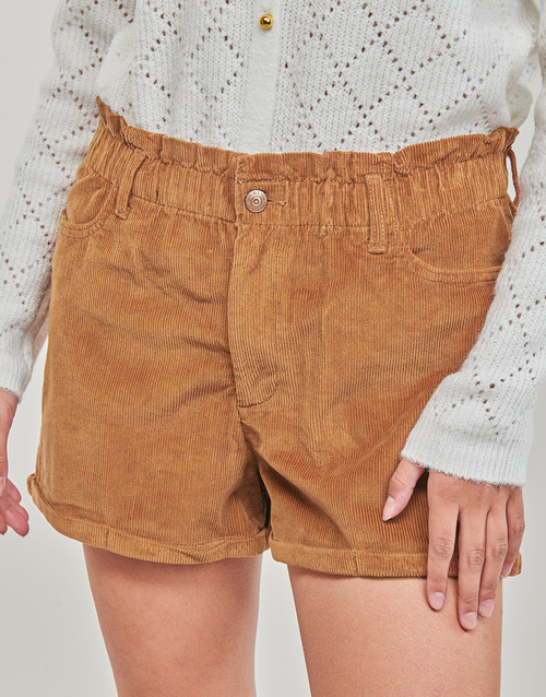 Only - ONLCUBA-FLORA HW PB CORD SHORTS PNT - Marron