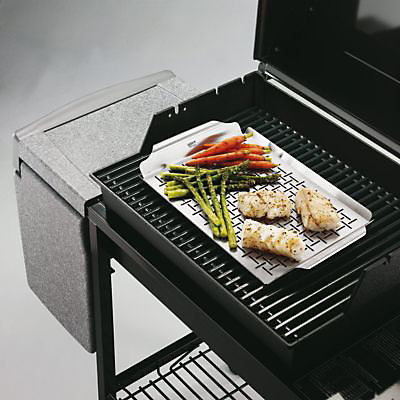 Plat de cuisson en inox pour barbecue Weber Style