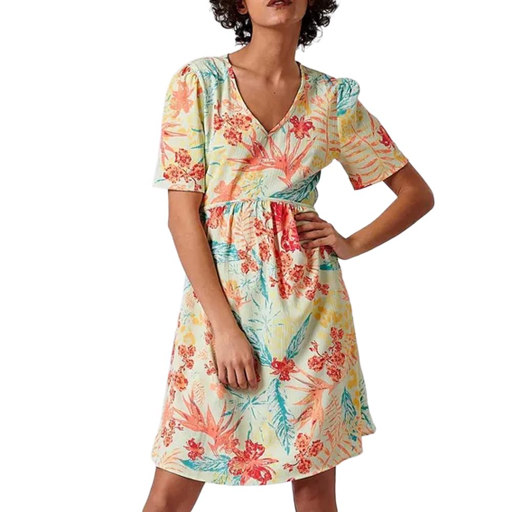 Kaporal Robe Verte Fleurie Femme Kaporal CADILE