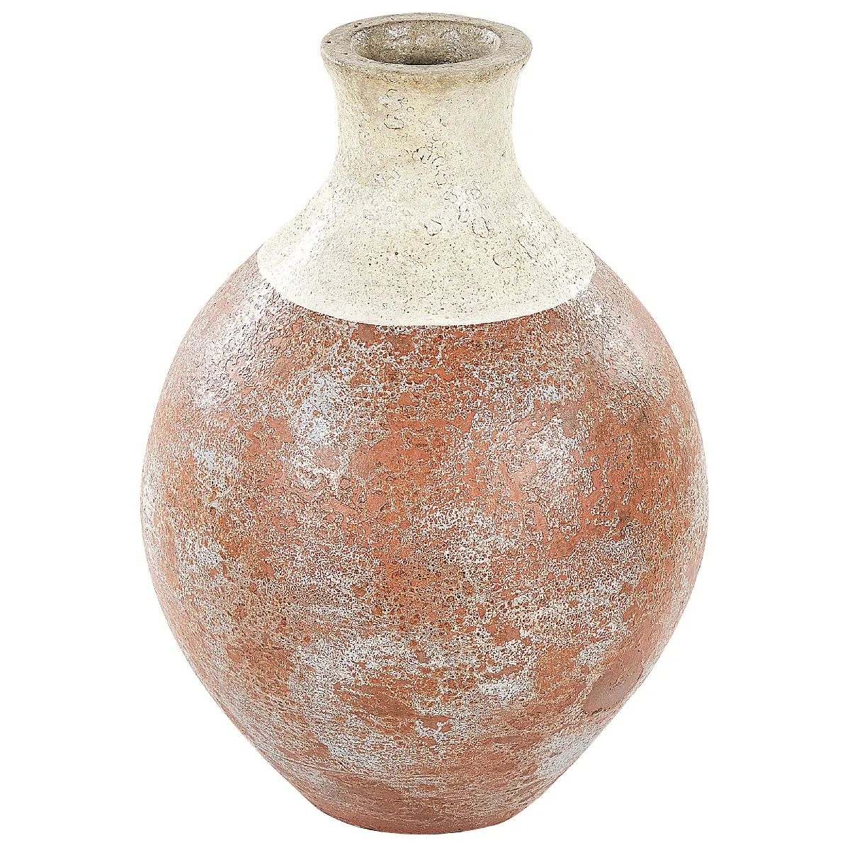 Beliani Vase Décoratif BURSA Marron clair