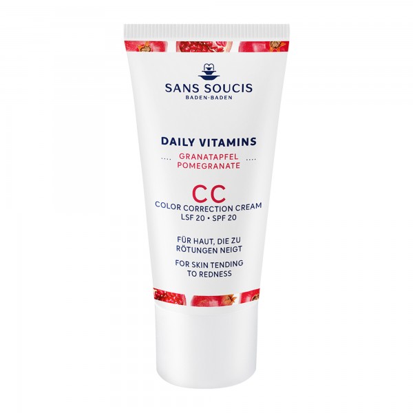 Sans Soucis Daily Vitamins CC Cream Anti-Redness LSF20 30ml