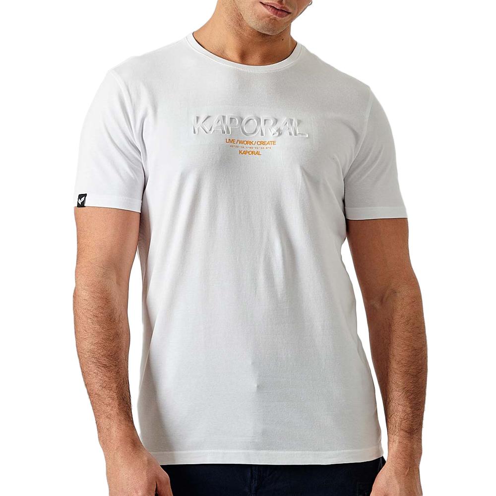 Kaporal T-shirt Blanc Homme Kaporal NIRAJE