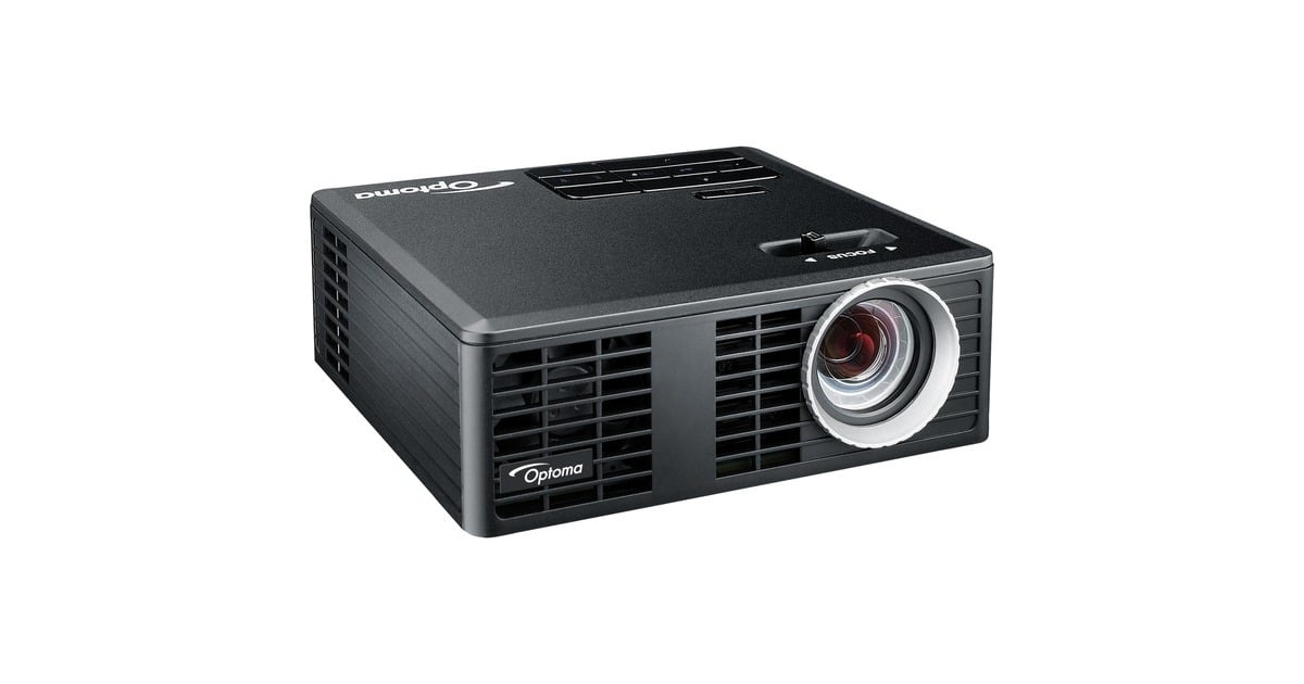 OptomaML750E Ultra-compact LED projector  (Zwart, 3D, 30 dB(A) ECO)