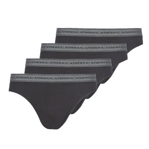 Athena - BASIC COTON X4 - Noir