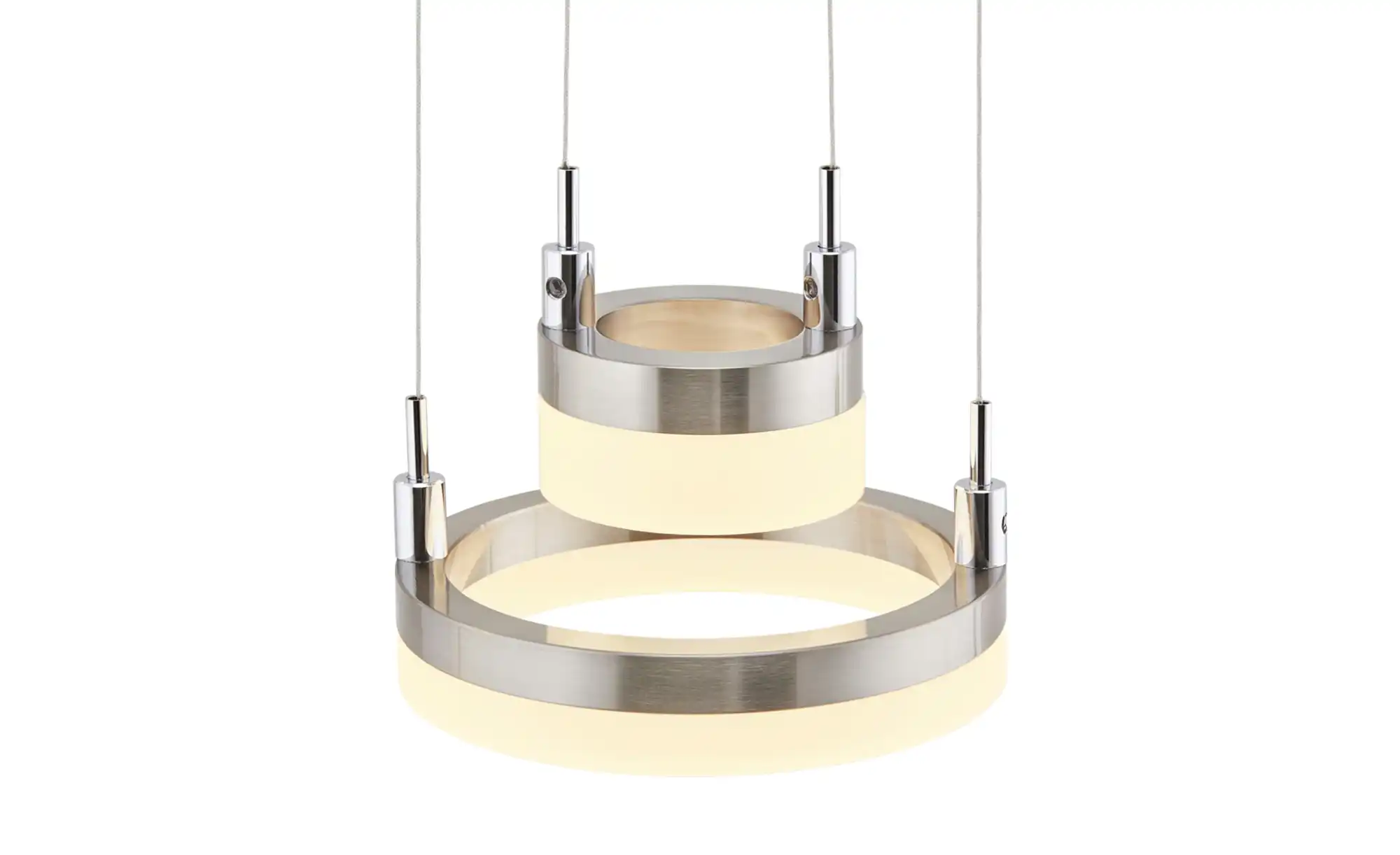 Meisterleuchten LED-Pendelleuchte, 6-flammig, nickel matt