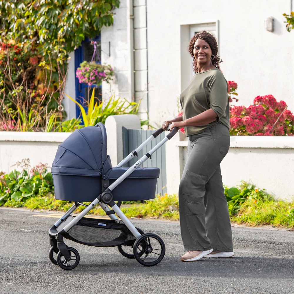 Drift by Baby Elegance 3-in-1 Reisesystem & R129 Autositz Marineblau