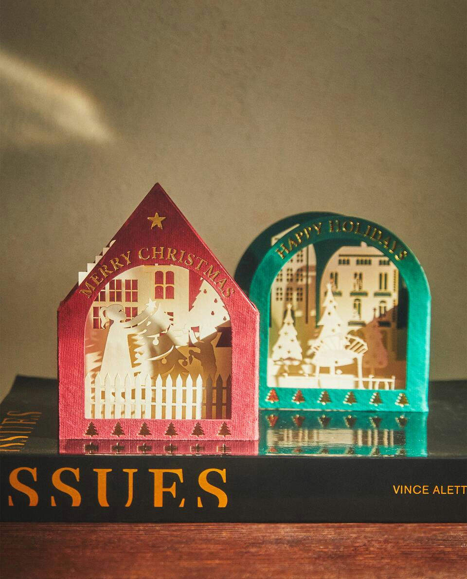 PACOTE DE CARTÕES-POSTAIS DE NATAL (PACOTE COM 3)