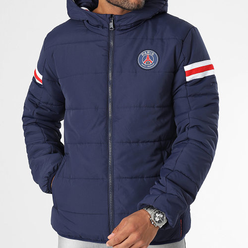 Doudoune Capuche Paris Saint-Germain P15044 Bleu Marine