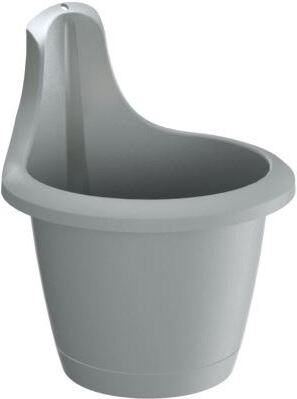 Intratuin hangpot Hook grijs D 20 H 24 cm
