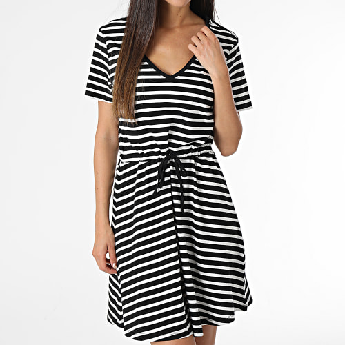 Robe Femme May Noir Blanc