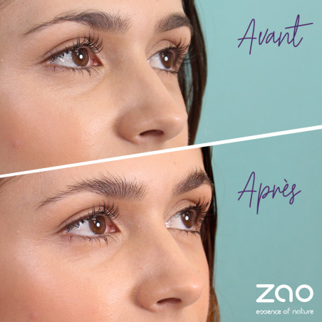 Zao Recharge Gel fixateur sourcils transparent 050