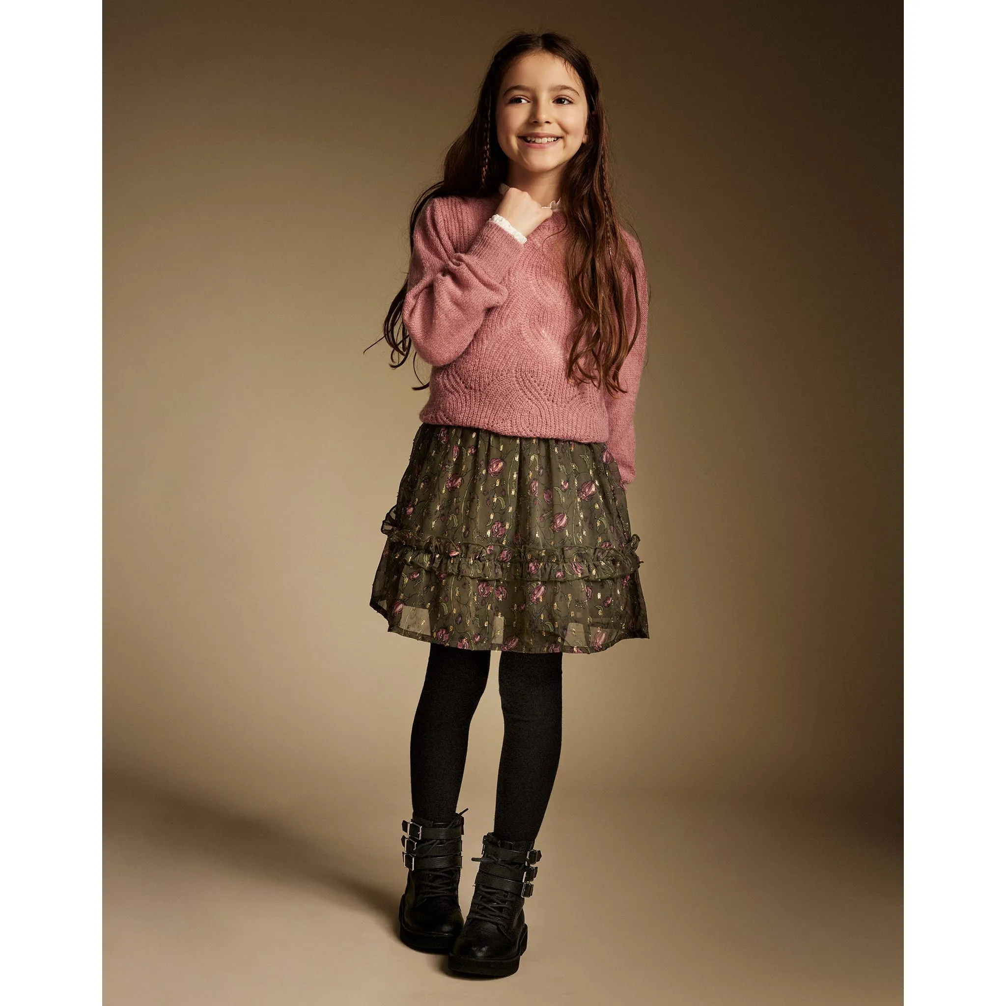 Creamie Cardigan Pointelle 3-6ans