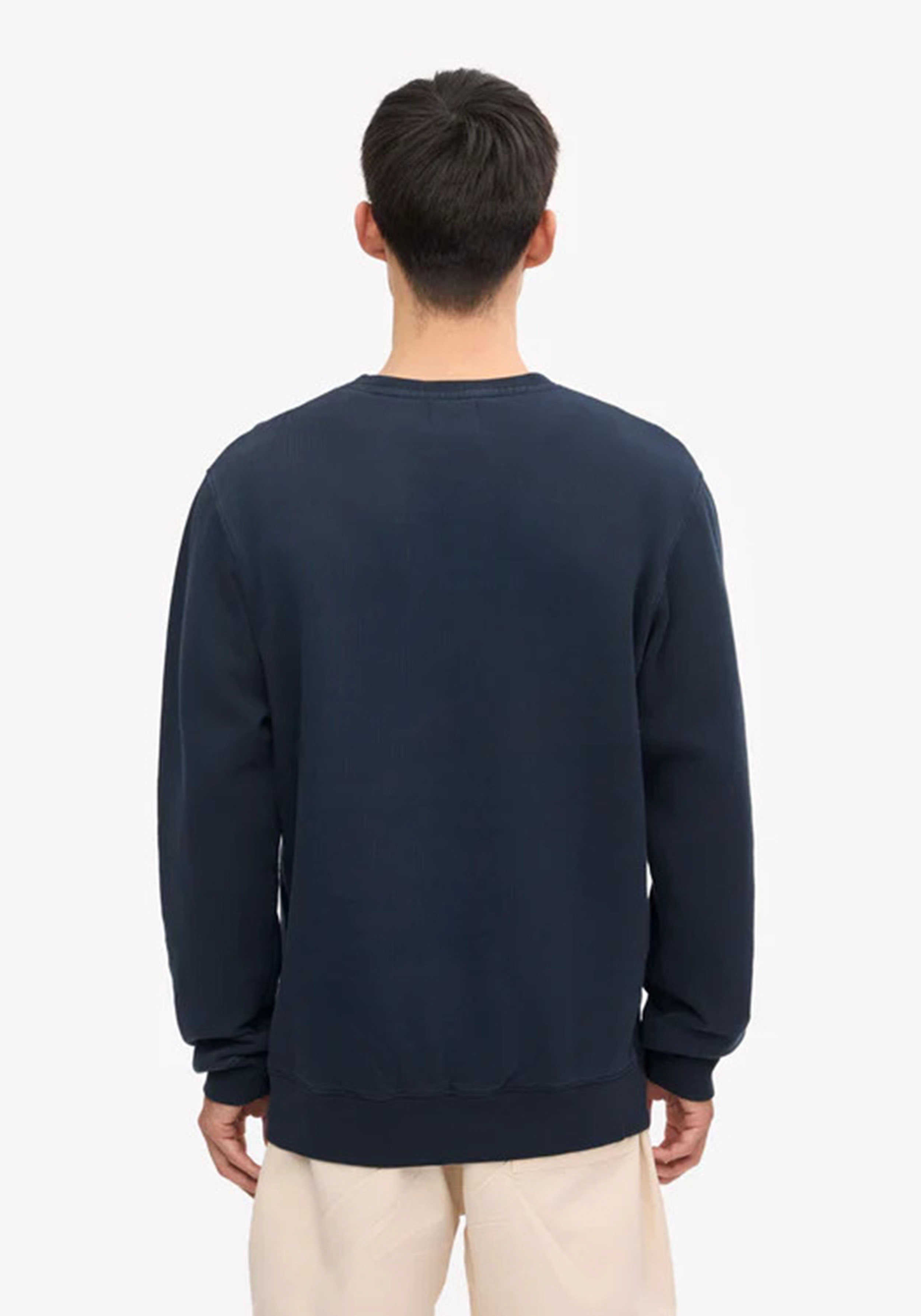 Colorful Standard Herren-Sweatshirt Navy Blue