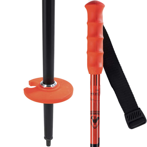 Bâton de ski ROSSIGNOL HERO SL JR HOT RED/BLACK