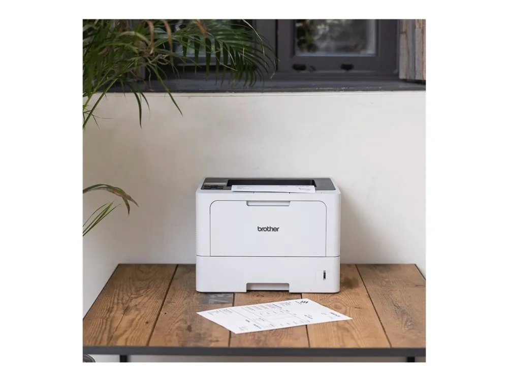 Brother HL-L5210DN - Printer - S/H - Duplex - laser - A4/Legal - 1200 x 1200 dpi - op til 48 spm - kapacitet: 350 ark - USB 2.0, Gigabit LAN