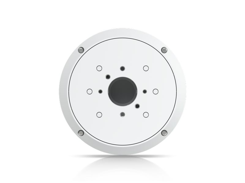 Ubiquiti Anschlussbox UACC-CAMERA-JB-W Weiss 1 Stück Robuste und ästhetische Lösung für die Montage von UniFi Kameras