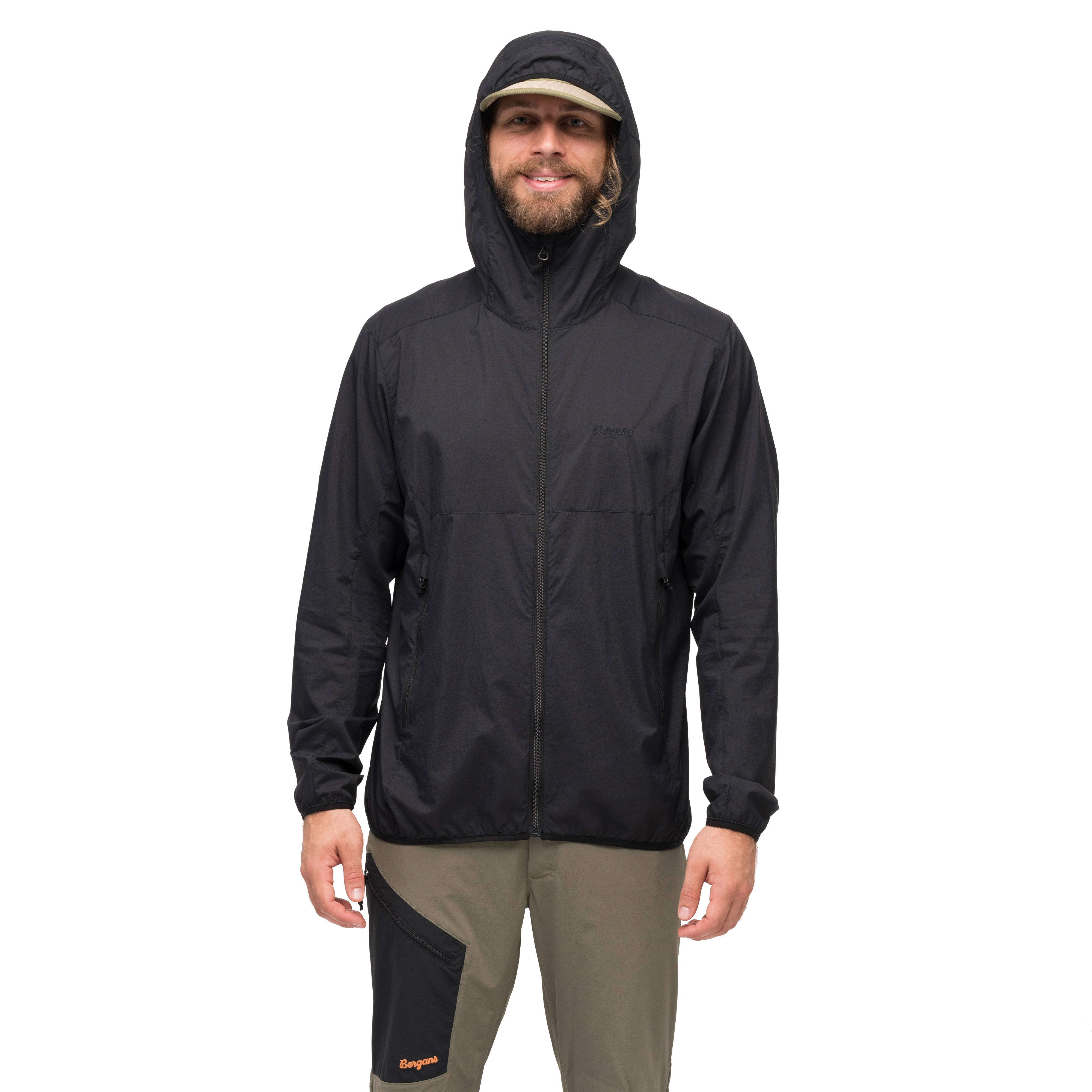 Vaagaa Windbreaker Jacket Men Black