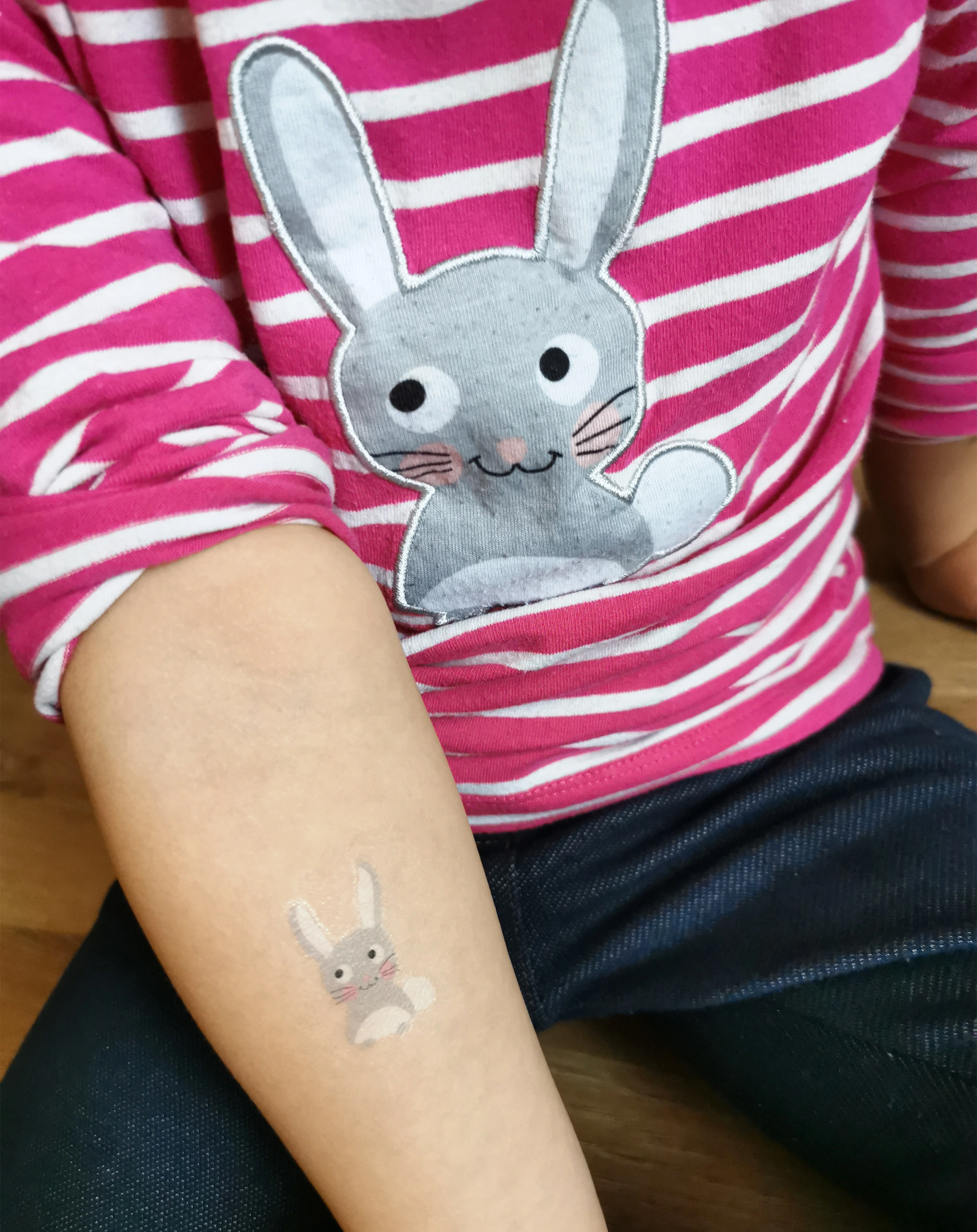 Klebetattoos TIERE in bunt