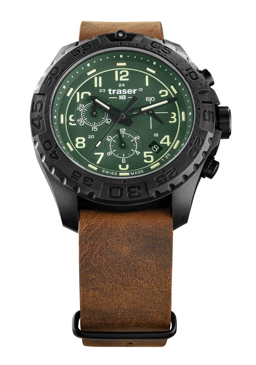 Traser P96 Outdoor Pioneer Evolution Chrono Grün 109047