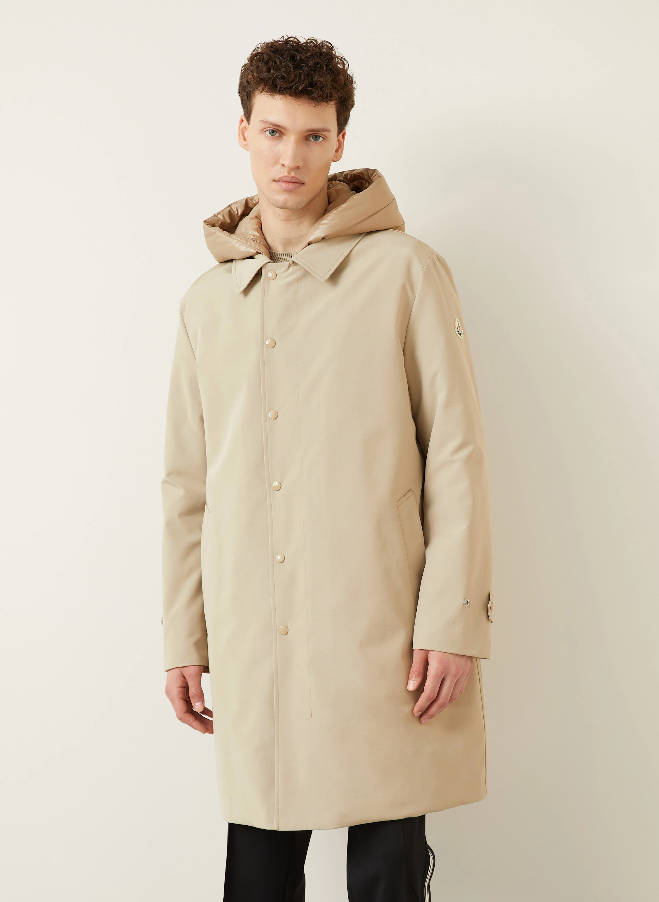 MONCLER Daunenmantel MIROIR mit abnehmbarer Kapuze