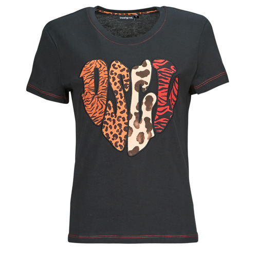 Desigual - HEART - Noir / Multicolore