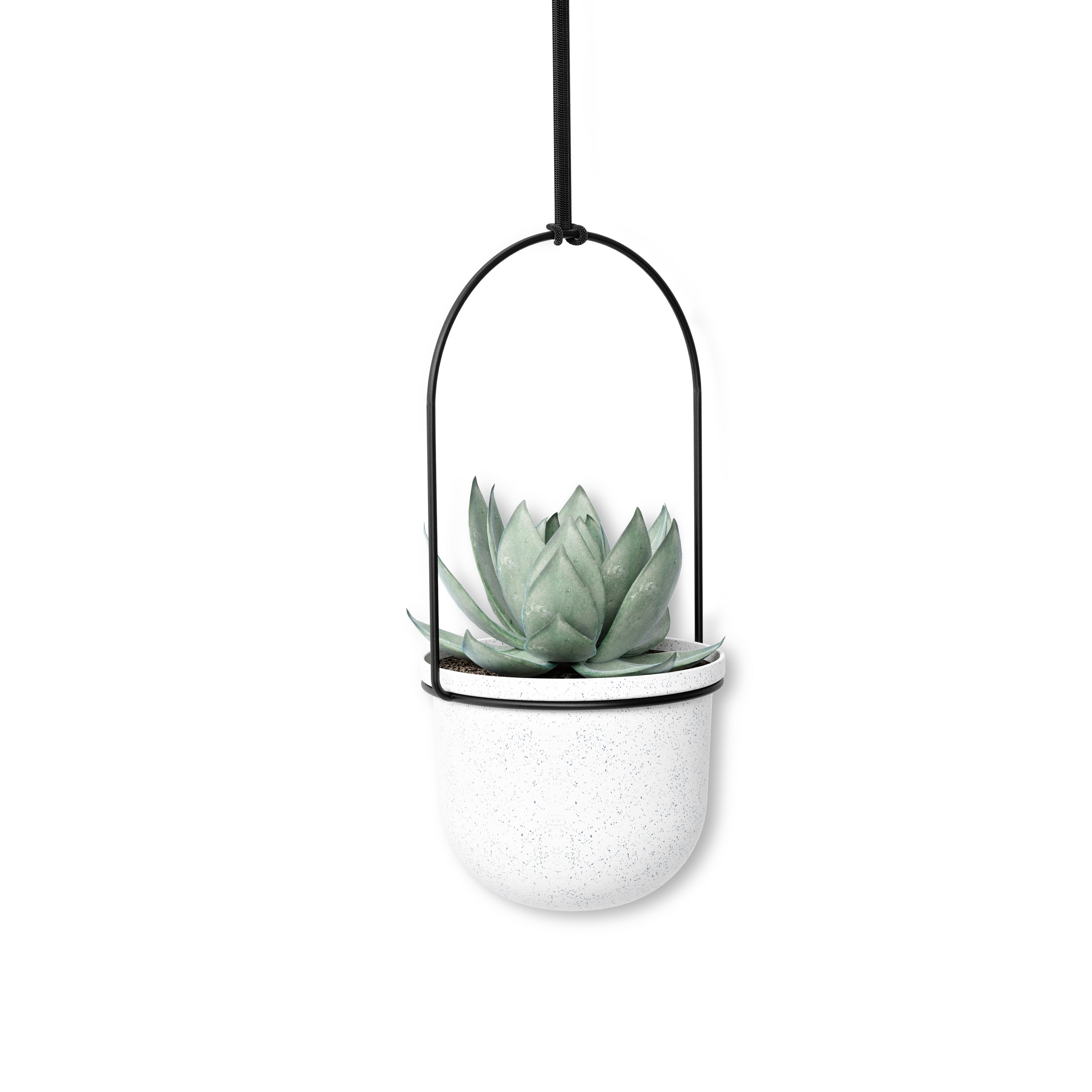 Umbra Triflora Hangende Bloempotten - Set van 5 - Wit
