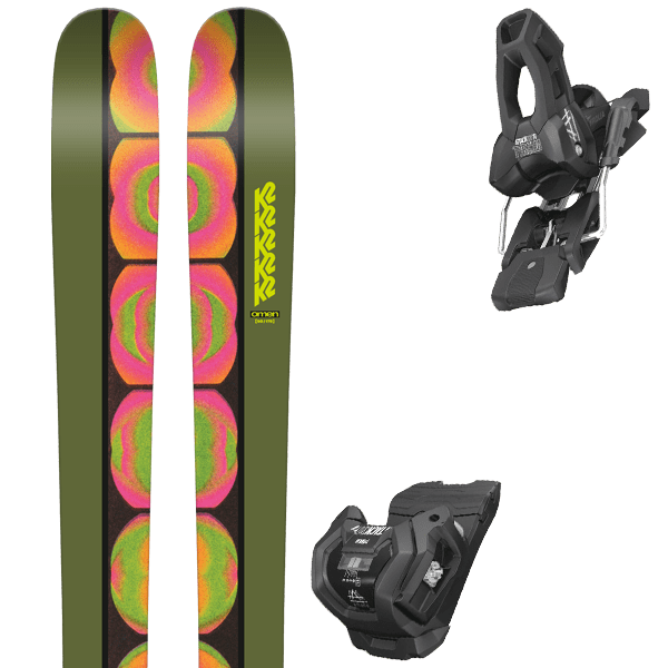 Pack ski K2 OMEN 90 + Fix