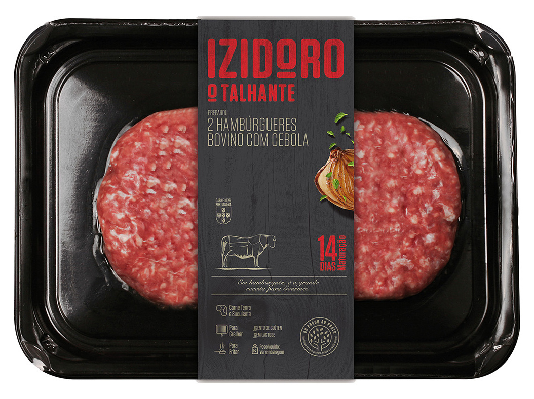 HAMBÚRGUER DE BOVINO COM CEBOLA 300GR