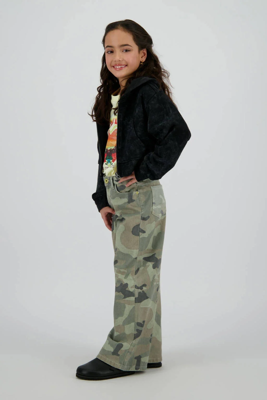 Vingino sweatvest zwart