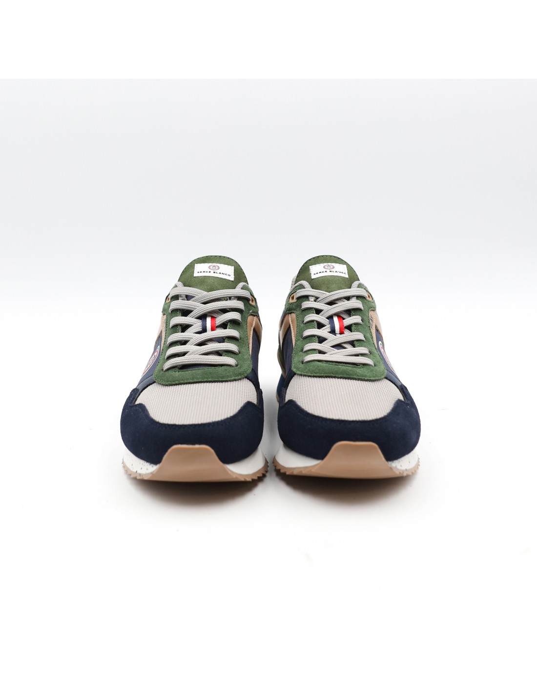serge blanco Baskets De Ville Homme Chamonix Multicolor