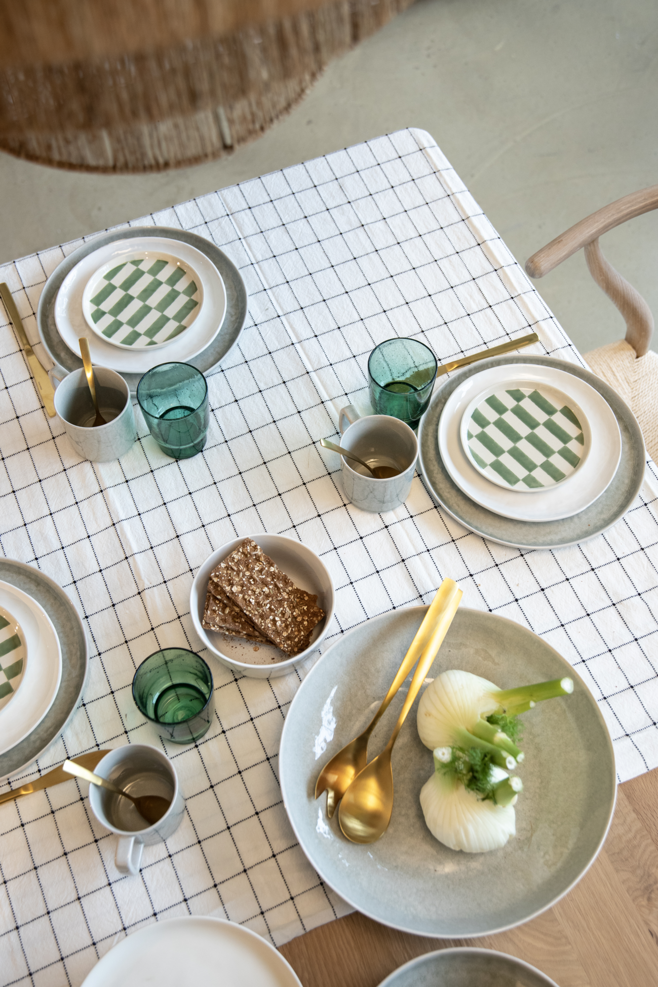 Mok Celia hammered white - set van 6