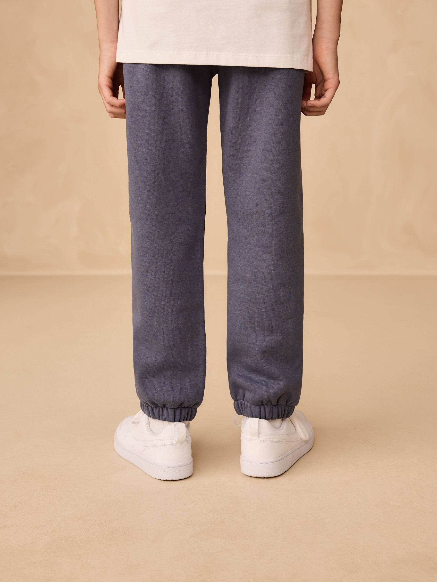 Normaal blauw - Premium regular-fit joggingbroek (3-16jr)