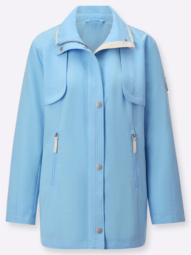 Casual Looks Langjacke ohne Kapuze