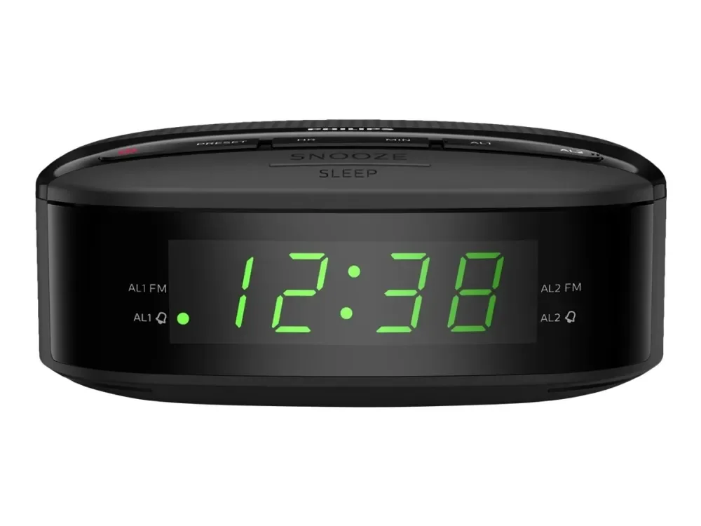 Philips - Radio Alarm Clock FM Digital TAR3205/12 – Sort