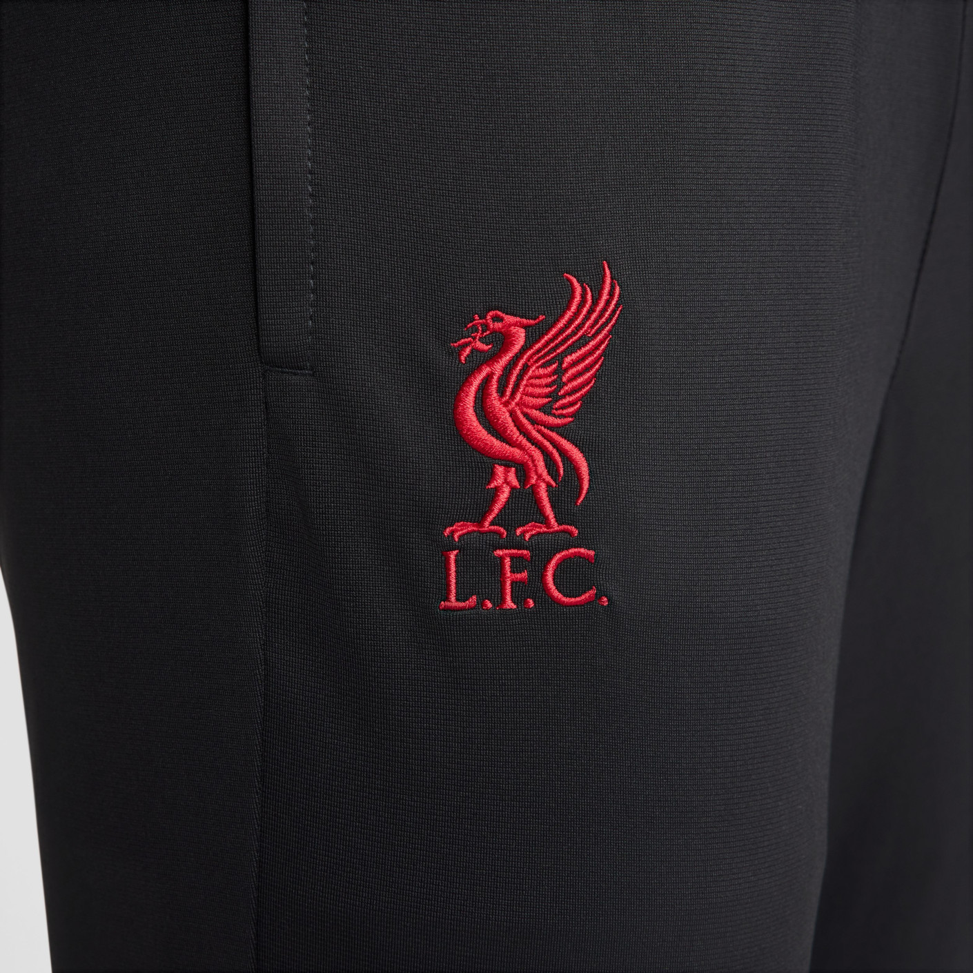 Nike Liverpool Strike Hooded Trainingspak 2024-2025 Grijs Donkergrijs Rood Geel
