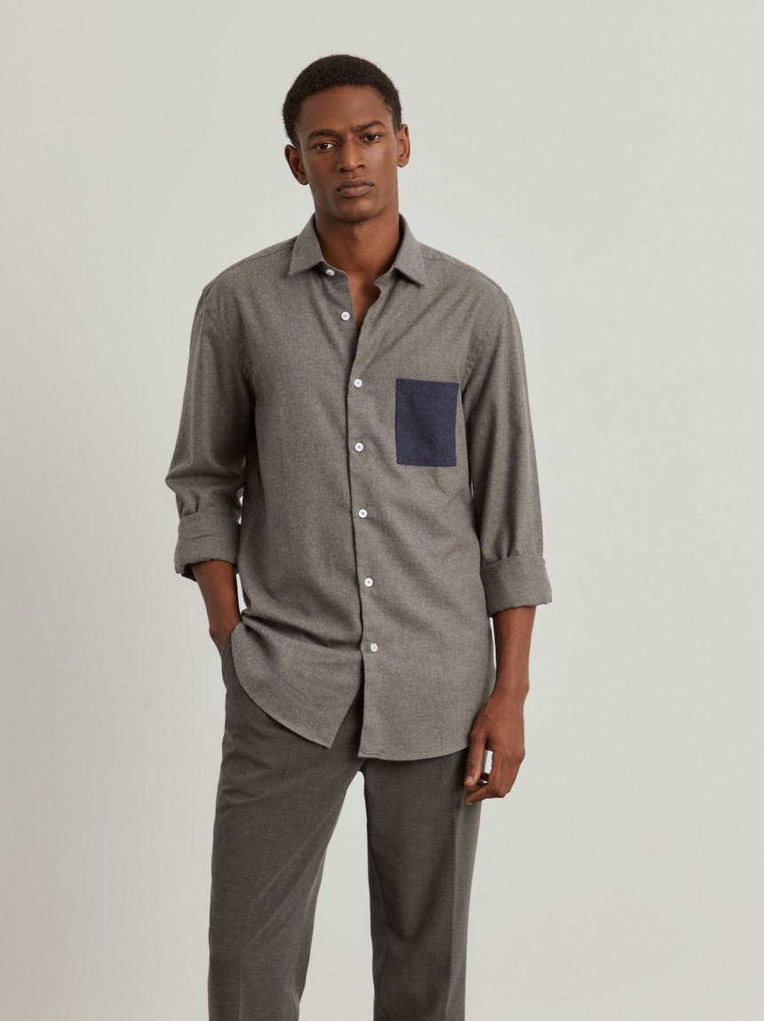 Camisa slim fit