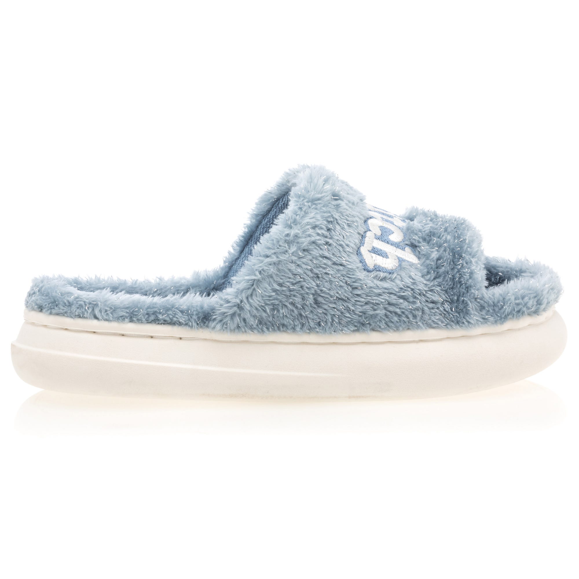 Pantoufles mules Fille bleu