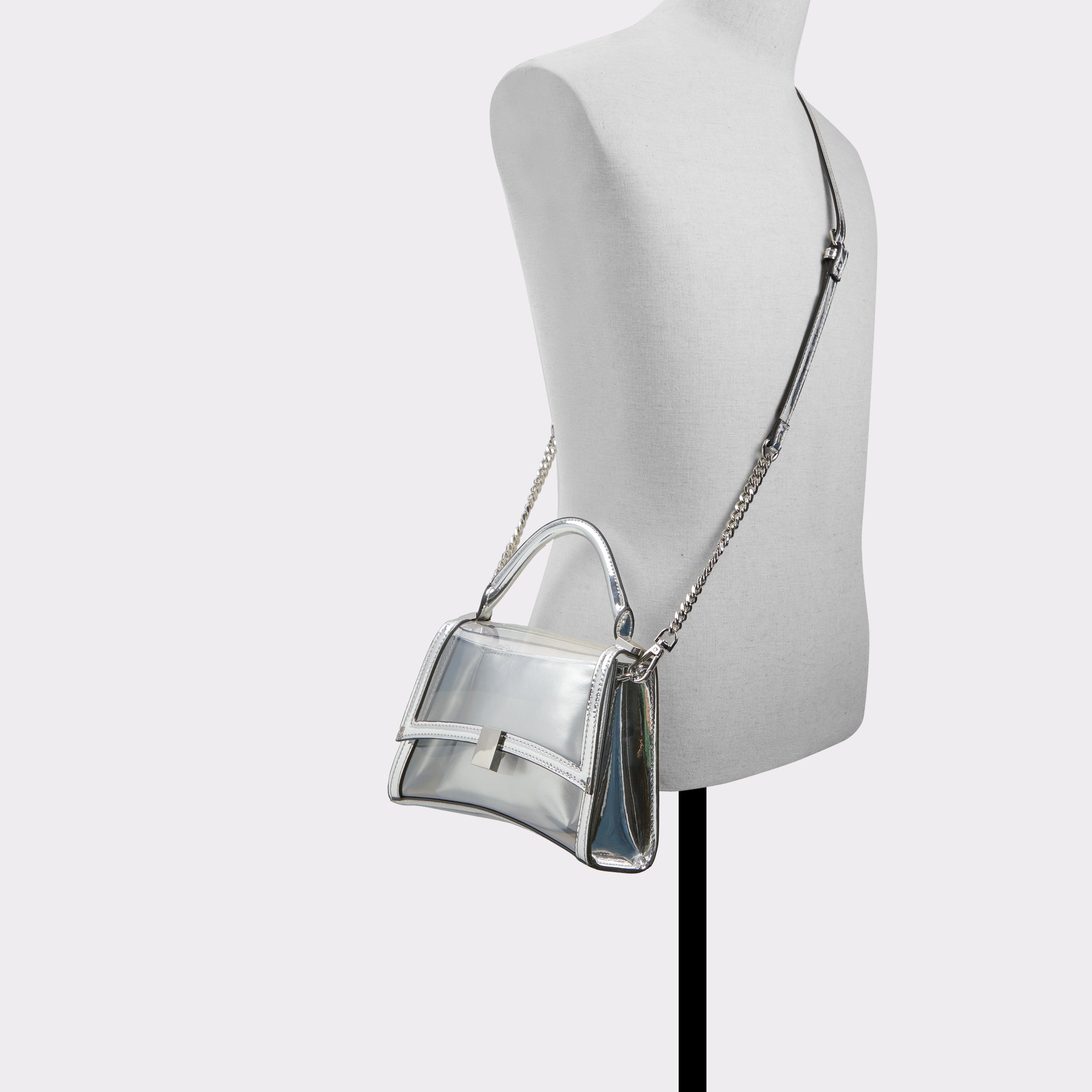 Aneesax Silver Women Handbags