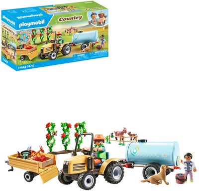 Playmobil 71442 Country Byggesett Traktor med Tilhenger