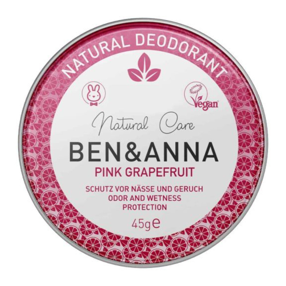 Ben & Anna Deodorant Créme Pink Grapefruit45 gr