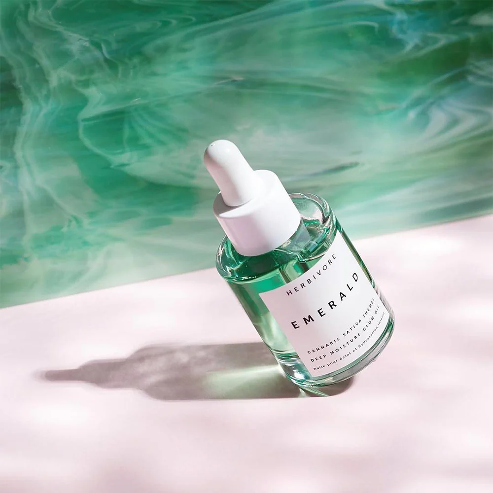 Herbivore Botanicals Emerald Huile Visage Eclat et Hydratation