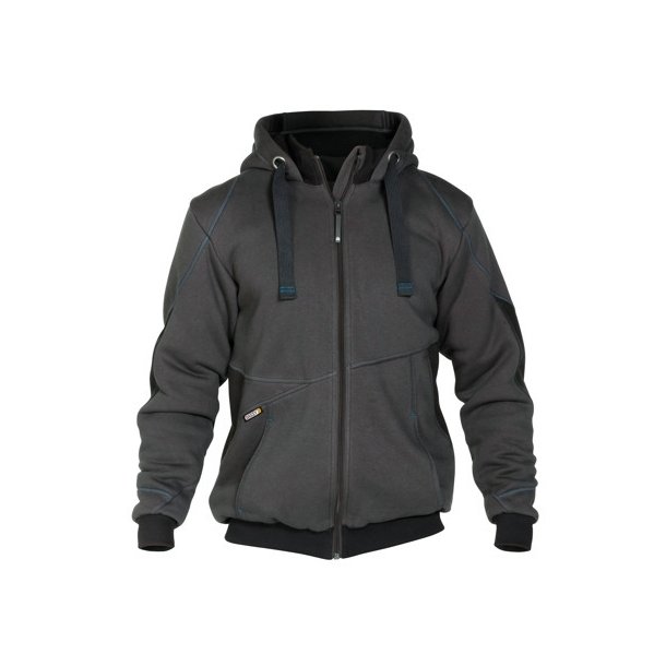Dassy Pulse Sweatshirt jakke Sort/ Antrasite